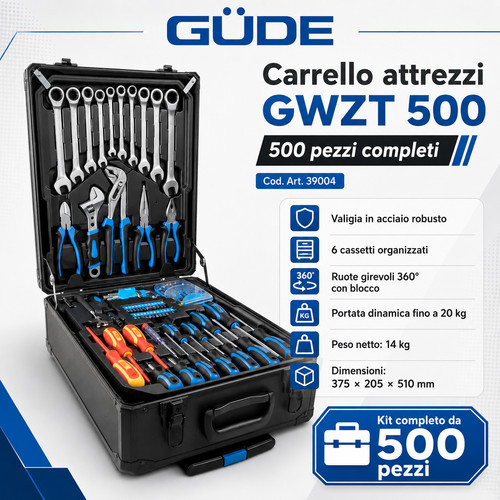 Carrello attrezzi güde gwzt - carrello,