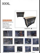 Carrello porta attrezzi XXXL -