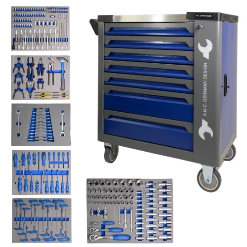 Carrello porta attrezzi - , con